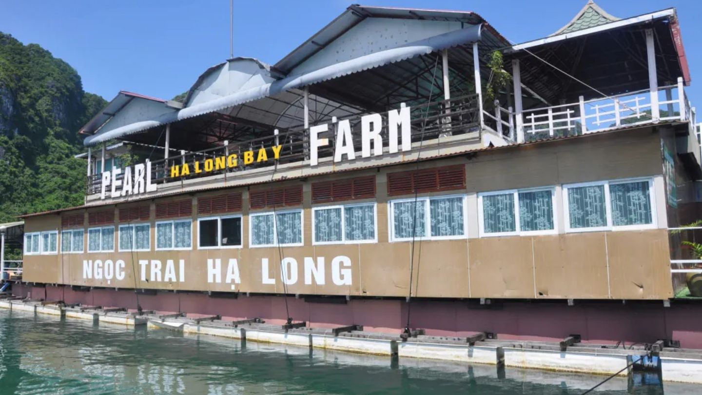 Relaxing on farm tour during Halong Bay Day Trip from Hanoi